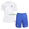 Maillot de Supporter France Extérieur Coupe du Monde 2022 Pour Enfant